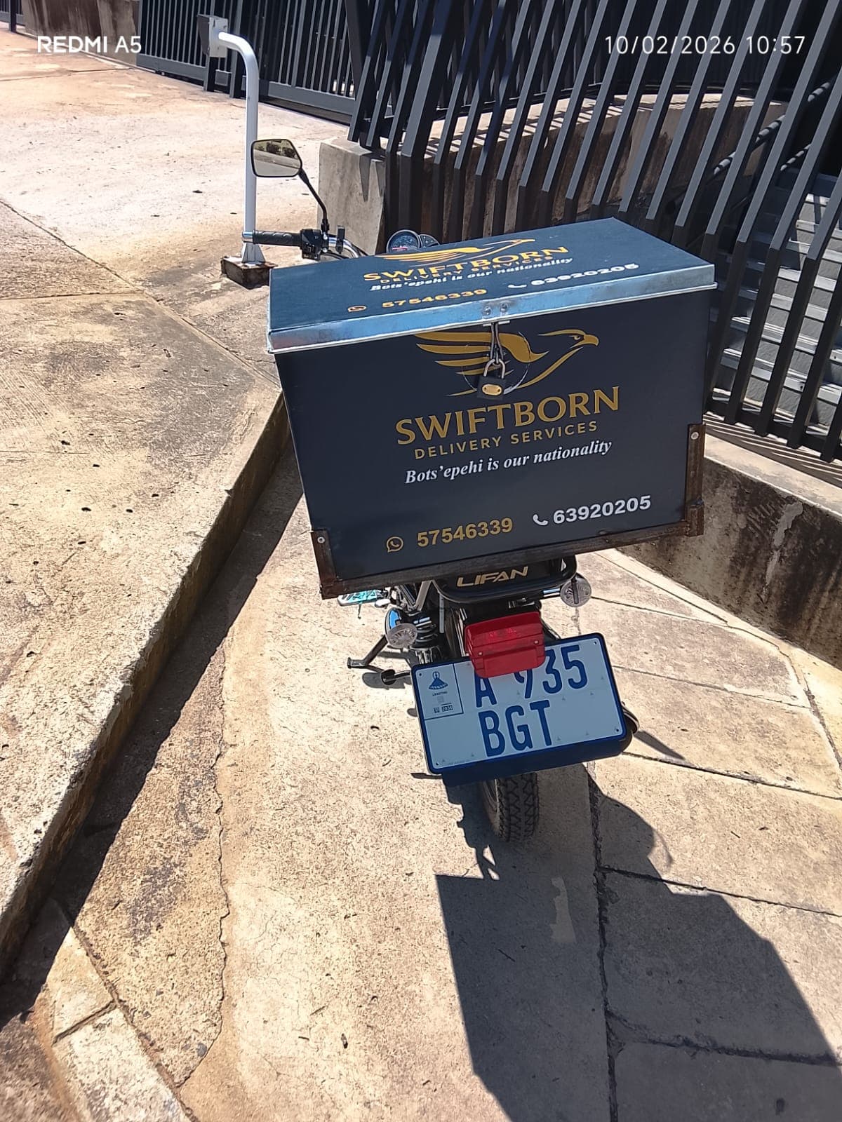 SwirftBorn Delivery Services work 11